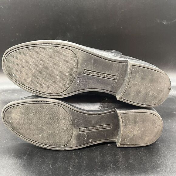 Tommy Hilfiger Isleen black chelsea ankle boot womens 10M - Picture 8 of 9